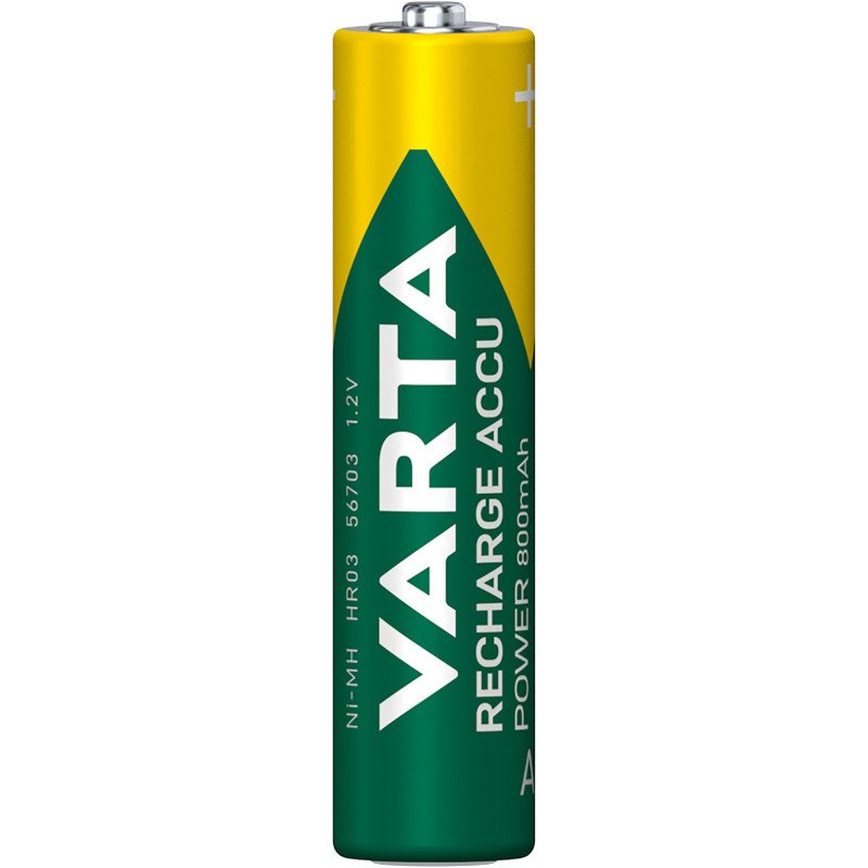 Varta Power AAA 1000 mAh įkraunamos baterijos | baterija.lt