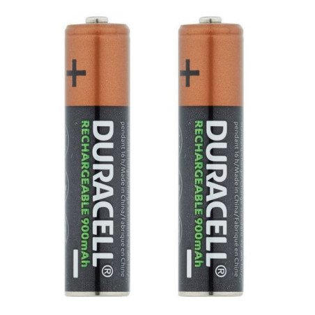 Duracell AAA 900mAh DX2400 Rechargeable Batteries 2pcs | baterija.lt