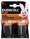 Duracell Plus LR20 D MN1300 2vnt 1.5V Ilgaamžė | baterija.lt