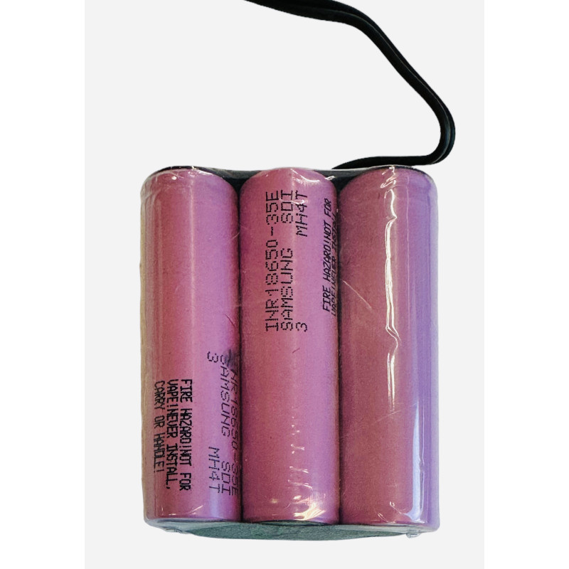 Battery pack Li-ion 18650 10,8V 3500mAh