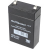 Multipower MP2,8-6P battery 6V 2,8Ah