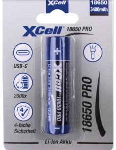 Xcell 18650 PRO battery...