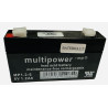 Multipower AGM baterija 6V 1,2Ah