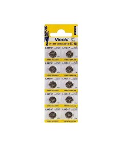 Vinnic L1131F AG10 LR54 1,5 V šarminė sagos formos baterija | baterija.lt 2