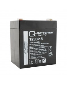 Q-Batteries AGM 12LCP-5 12V...