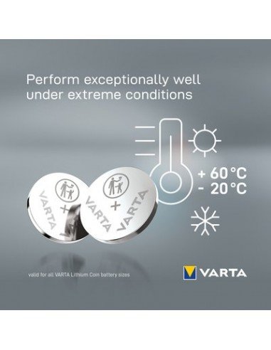 Varta Microbattery CR2430 ličio baterijos 3V | baterija.lt
