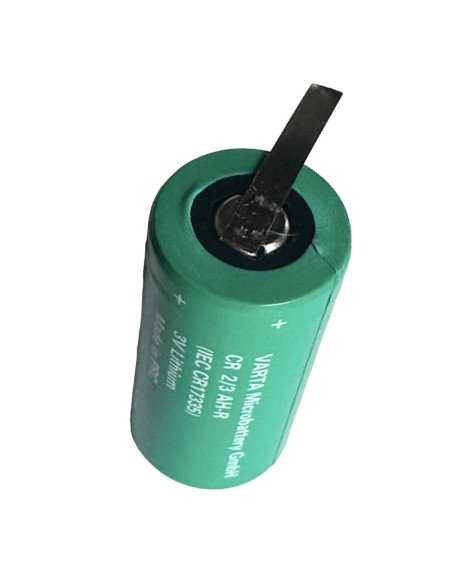 VARTA CR 2/3AH 3 V ličio baterija su U išvadais | baterija.lt