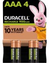 Duracell rechargeable AAA 900mAh / 4psc