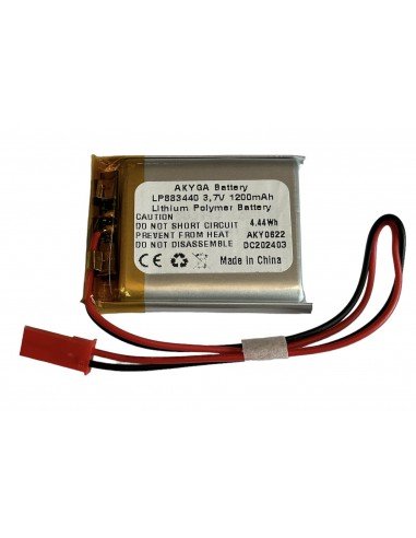 Li-polimer ( 883440 ) 1200mAh 3,7 V | baterija.lt