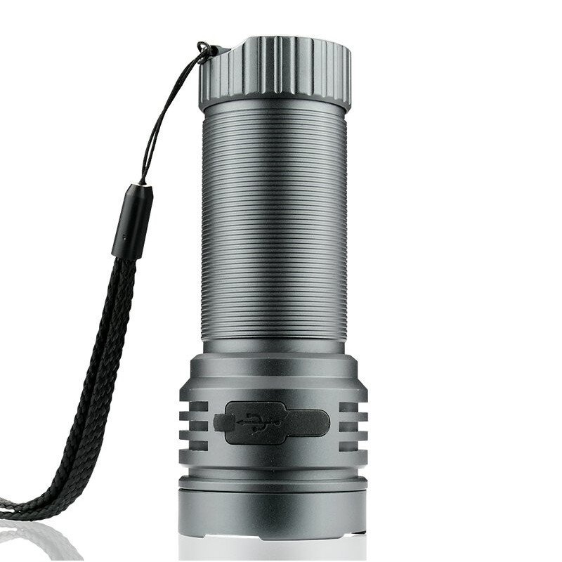 FL‑3300R rechargeable LED flashlight 3300 lm | baterija.lt