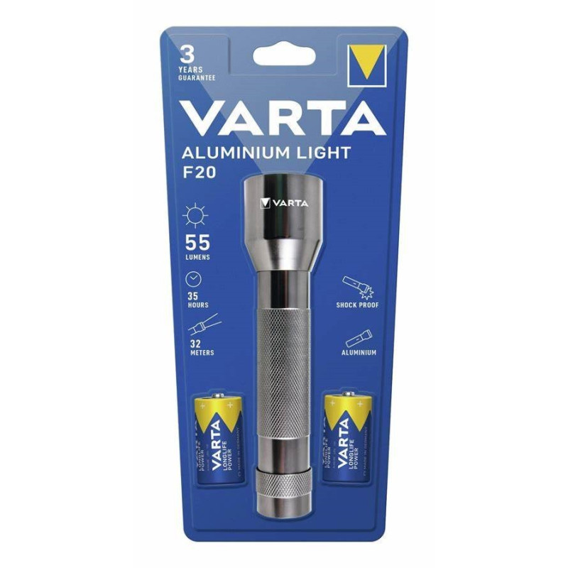 Varta 16628 Aliuminium Light F20