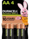 Duracell rechargeable AA 2500mAh / 4psc