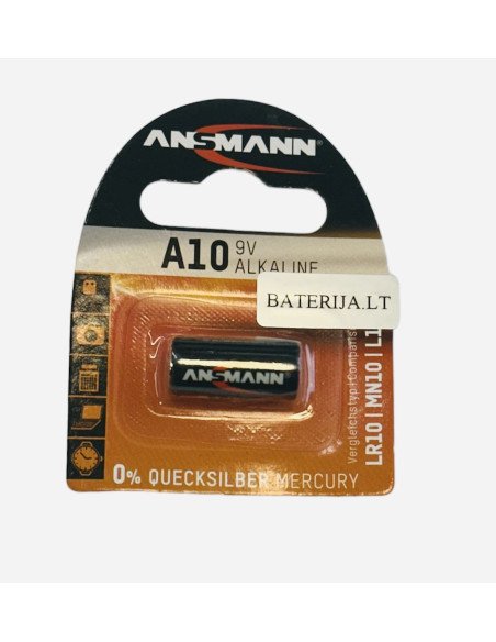 Ansmann A10 baterija 9V | baterija.lt