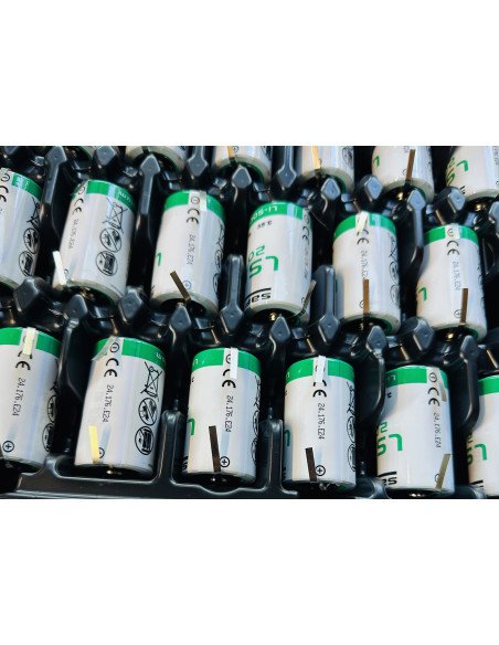 Saft LSH20 lithium battery 3.6 V  with tags| baterija.lt