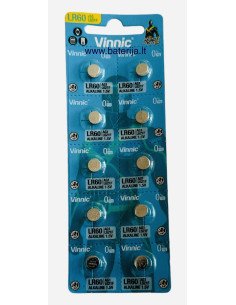 Vinnic LR60 AG1 L621F 1,5V šarminės baterijos| baterija.lt