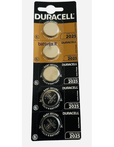 Duracell CR2025 baterija (1vnt)