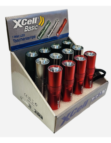 Flashlight Xcell Basic 1W / with batteries