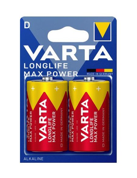 Varta 4720 LR20 D 1.5V Alkaline Cells 2pcs | baterija.lt