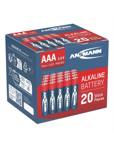 Ansmann Alkaline Red Batterien LR3/AAA (20psc)