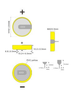 Akyga baterija CR2032 BY 2