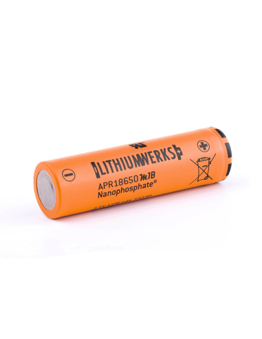 LithiumWerks APR18650 M1B LiFe 1100mAh