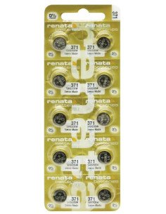 Renata 371 SR920SW GOLD sidabro oksido baterija 1.55V | baterija.lt 2