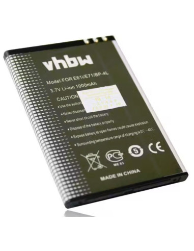 Nokia VHBW akumuliatorius BP-4L 1000mAh