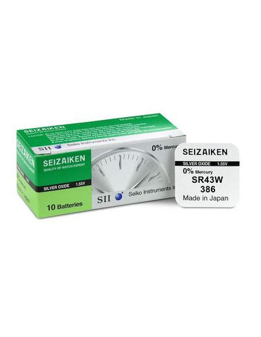 Seiko/Seizaiken battery 386  SR43W