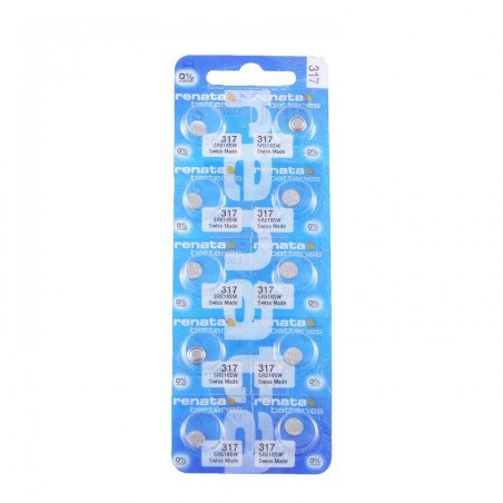 Renata 317 Battery SR516SW 1.55V | baterija.lt