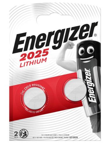 Energizer baterija CR2025 (2vnt)