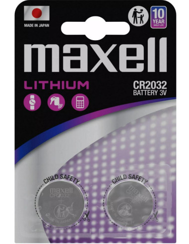 Maxell Ličio baterija  CR2032 (2vnt)