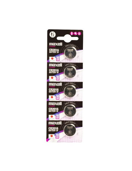 Maxell CR2016 3V Battery  1 pcs. | baterija.lt