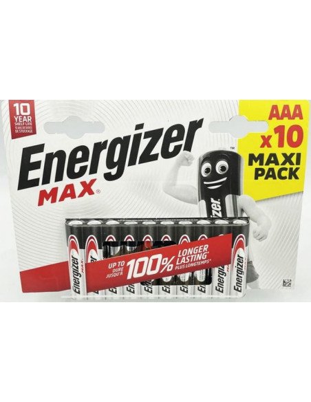 Baterijos ENERGIZER Max Plus AAA, LR03 (10 vnt.) | baterija.lt