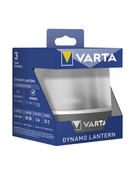 Varta 17670 Dynamo Lantern L10RH žibintuvėlis | baterija.lt
