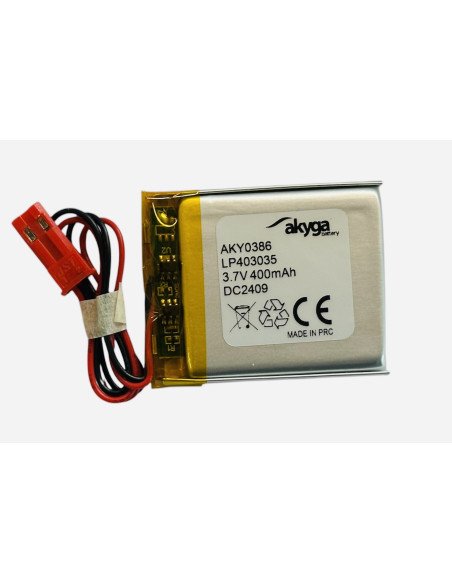 Akyga Li-polimer 403035 baterija 3.7 | baterija.lt