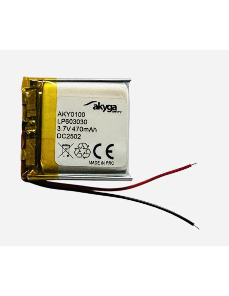 Li-polimer ( 603030 ) 470mAh | baterija.lt