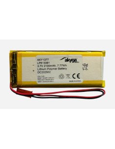 Akyga Li‑polymer battery (613381) 2100 mAh | baterija.lt