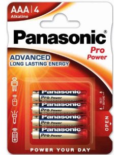 Panasonic Pro Power AAA Baterijos (LR3), 1.5V, 4 vnt. | baterija.lt