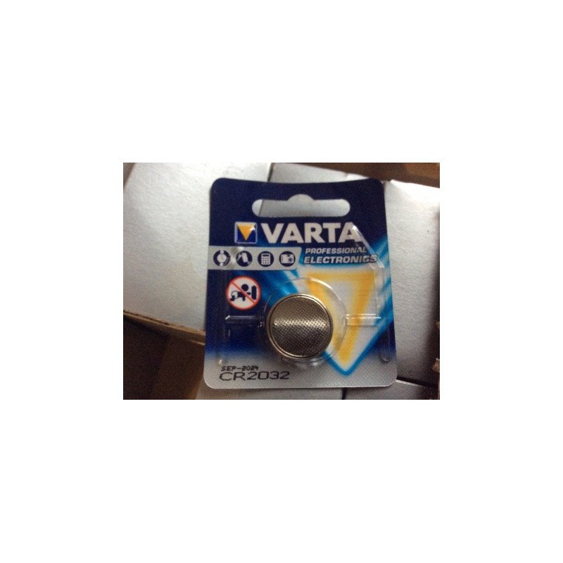 Varta CR2032 3V 230mAh Lithium Coin Cell | baterija.lt