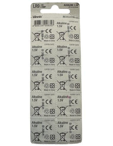 Vinnic 625A 625U šarminė baterija PX625A dydžio | baterija.lt