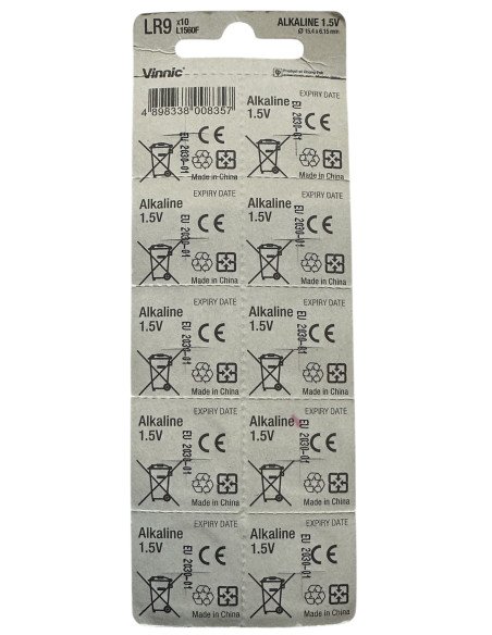 Vinnic 625A 625U šarminė baterija PX625A dydžio | baterija.lt