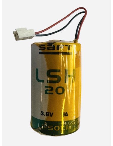 Saft LSH20 lithium battery with molex 3.6 V | baterija.lt