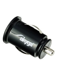 Universalus USB automobilinis įkroviklis 12/24V, 2xUSB (2.1A+1A)