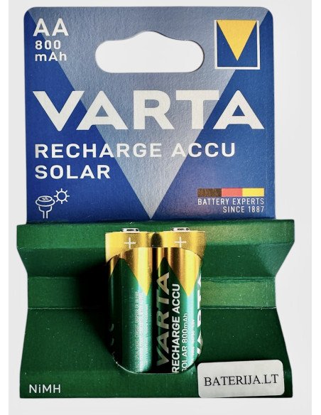 Varta Accu Solar 56736 AA akumuliatorius | baterija.lt