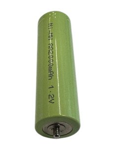 VHBW AA Battery 1.2V 2000mAh with Solder Tags for Shavers 2