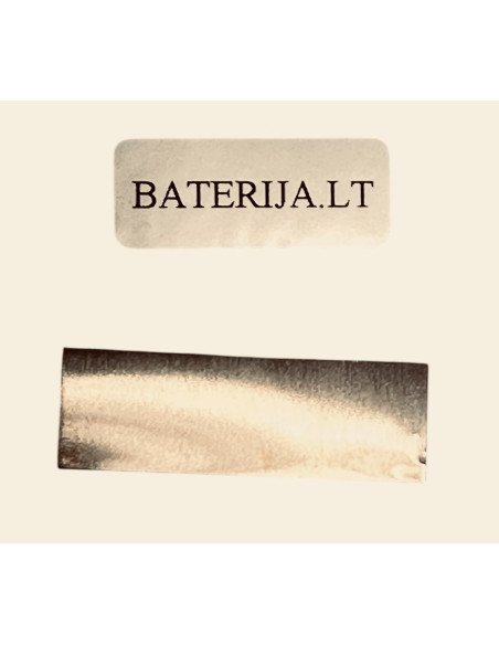 Copper welding strip 11×33 mm, 0.15 mm | baterija.lt
