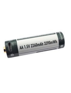 Keeppower P1450U2 įkraunama 14500 1,5 V USB | baterija.lt