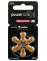 Varta Power One Evolution p312 hearing aid batteries 6 pcs | baterija.lt