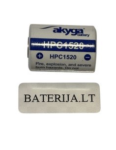 Akyga HPC1520 Ličio Hibridinis Kondensatorius, 3.6V, 2A Pikas | baterija.lt