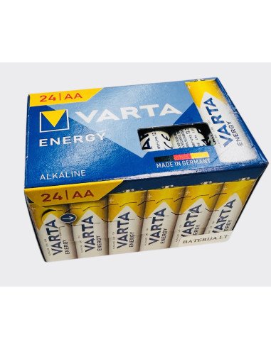 Varta Energy AA baterijos 24vnt (LR06 4106) | baterija.lt
